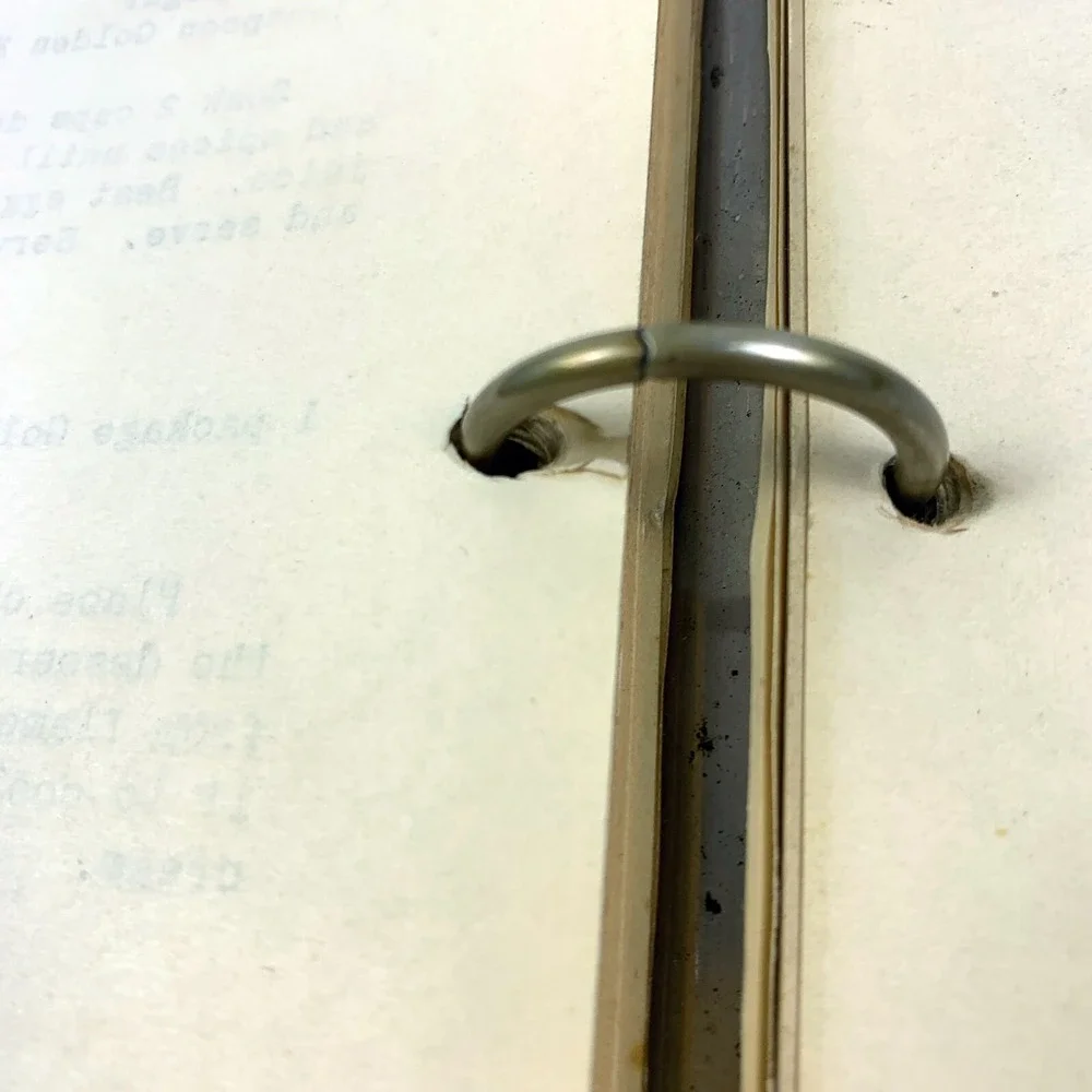 The Great American Tea Co Recipe Binder w/ Recipes Test‎ Kitchen News READ/SEE